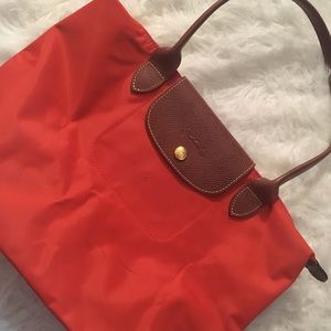 Orange Longchamp Bag